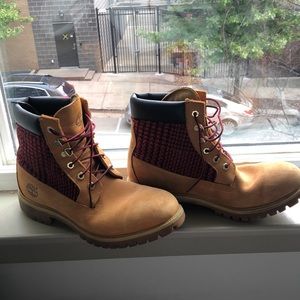 Timberland Plaid Boots